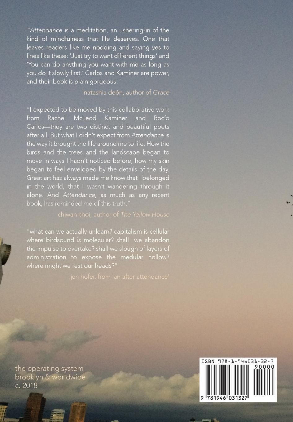 Rückseitencover Attendance