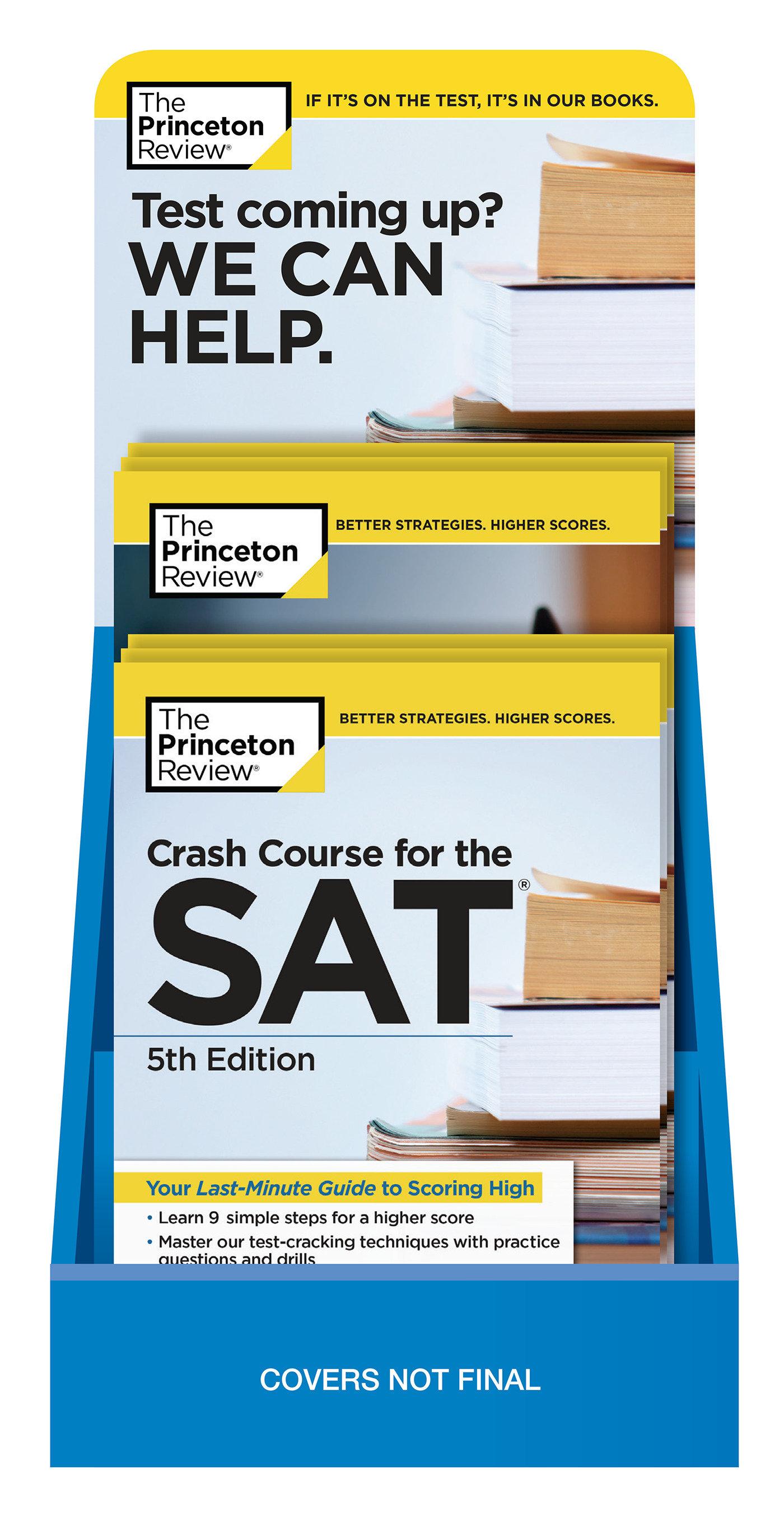 Vorderes Coverbild Tpr Crash Course SAT/ACT Display