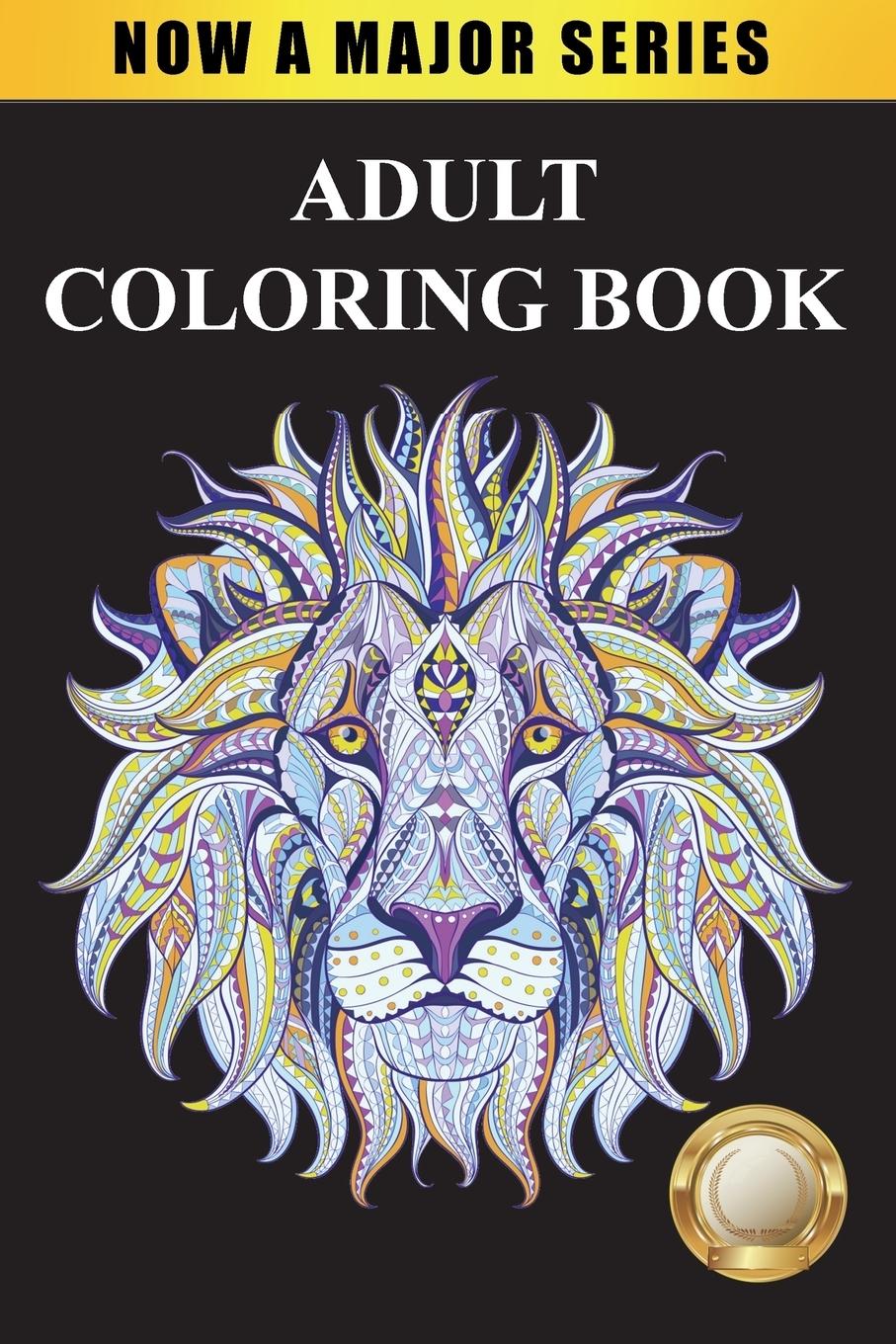 Vorderes Coverbild Adult Coloring Book