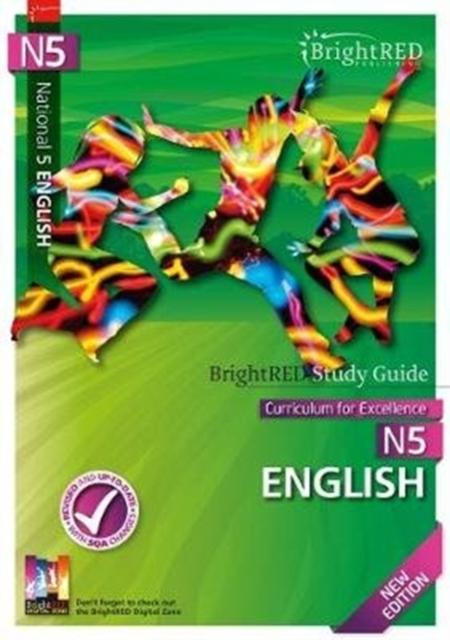 Vorderes Coverbild BrightRED Study Guide National 5 English - New Edition