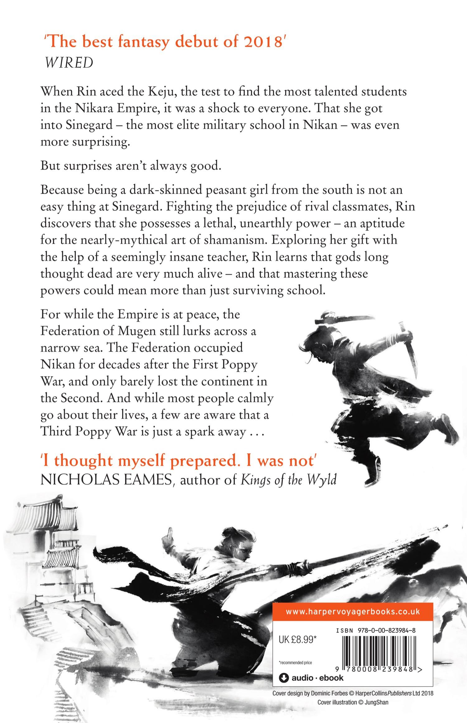 Rückseitencover The Poppy War