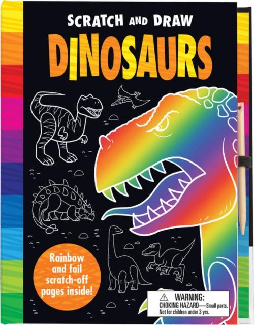 Vorderes Coverbild Scratch & Draw Dinosaurs - Scratch Art Activity Book