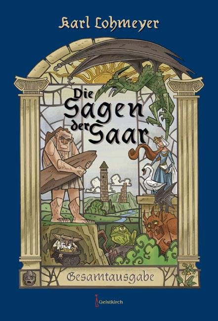 Vorderes Coverbild Die Sagen der Saar