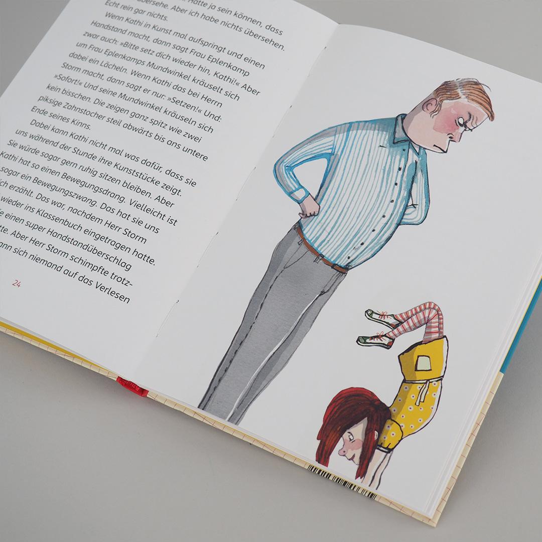 Beispielinhalt (Bild) Mattis und das klebende Klassenzimmer