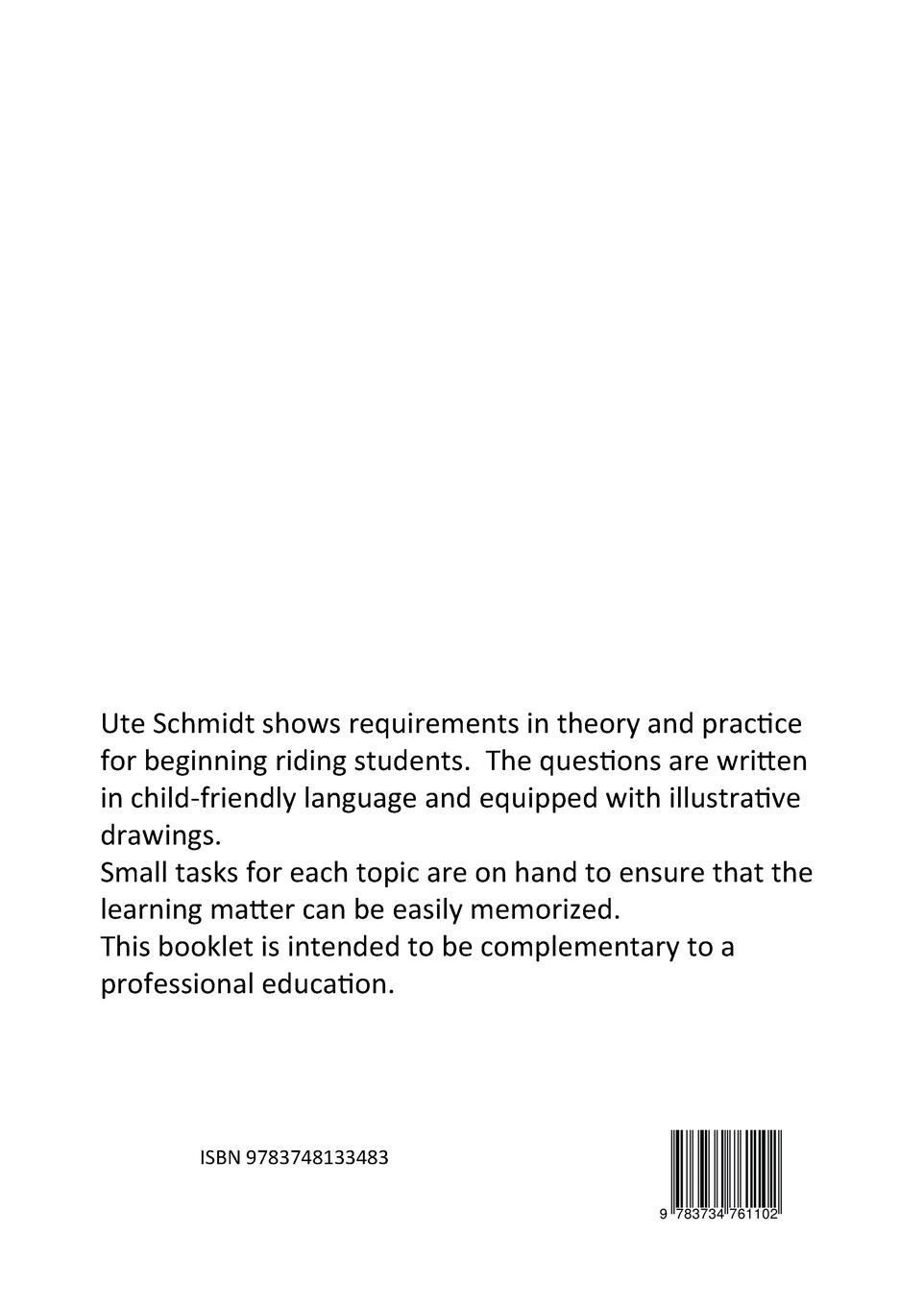 Rückseitencover To go on horseback