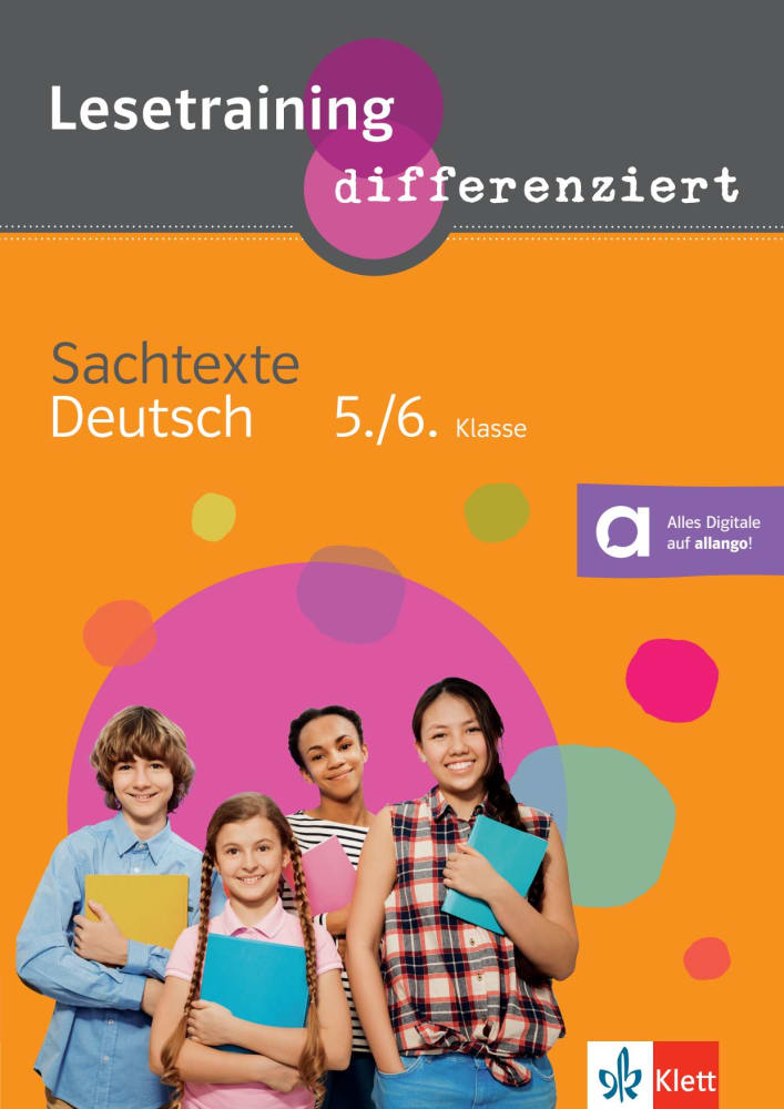 Vorderes Coverbild Lesetraining DIFFERENZIERT - Sachtexte 5/6. Buch + online