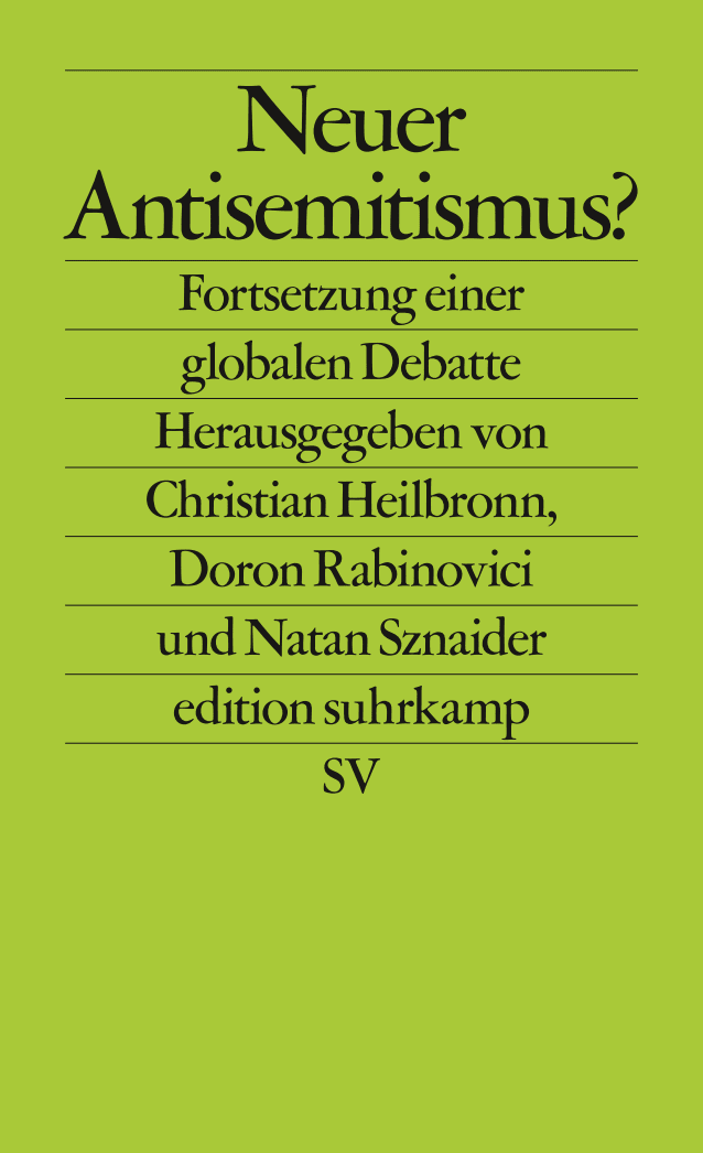 Vorderes Coverbild Neuer Antisemitismus?