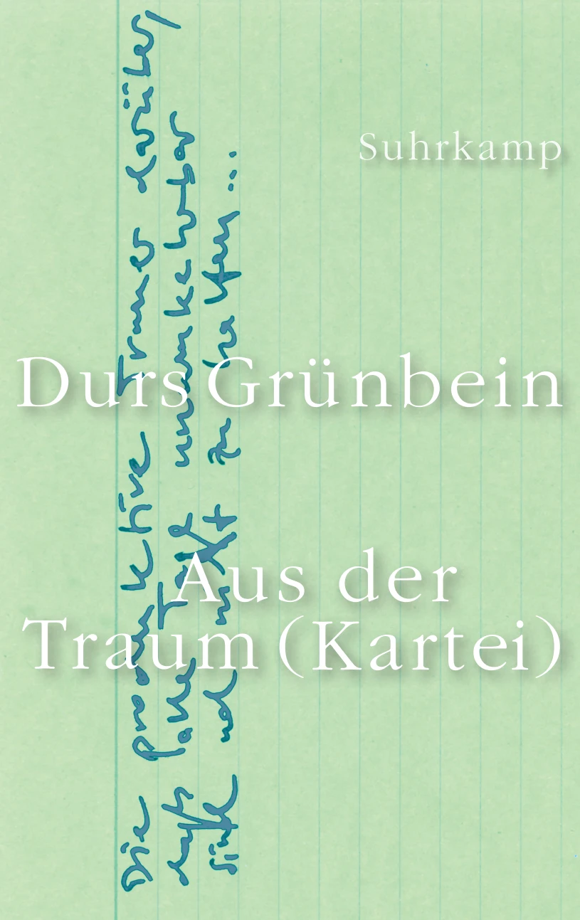 Vorderes Coverbild Aus der Traum (Kartei)