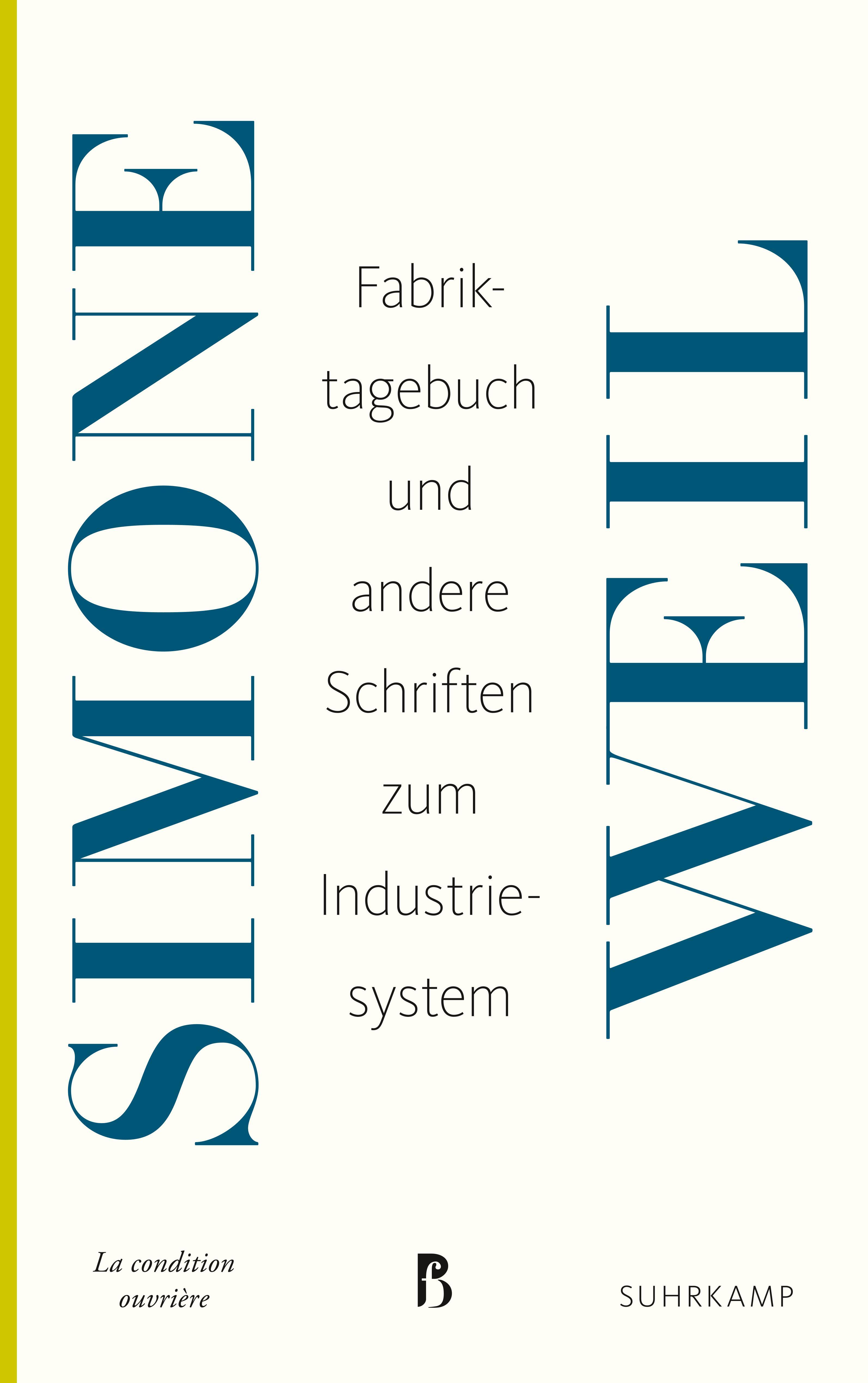 Vorderes Coverbild Fabriktagebuch