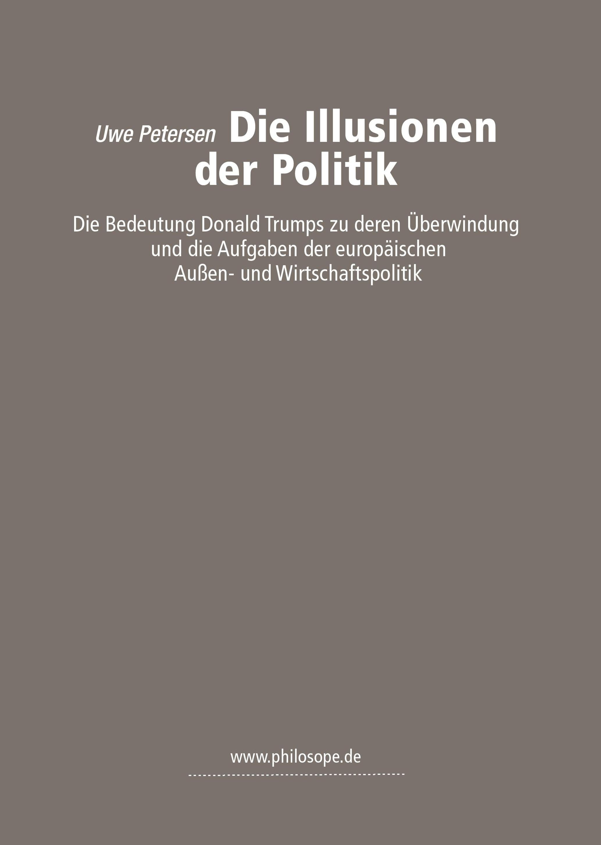 Vorderes Coverbild Die Illusionen der Politik