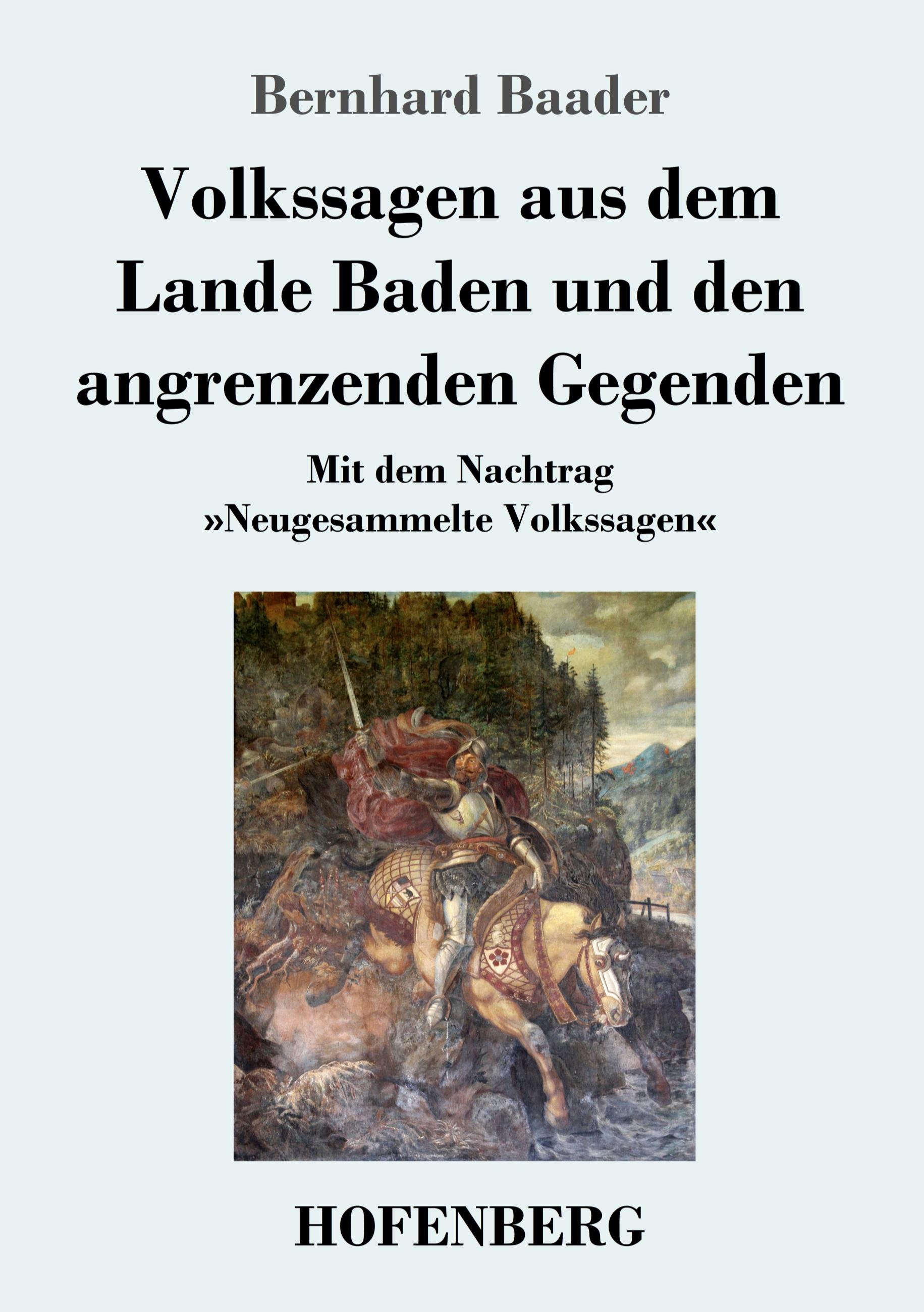 Vorderes Coverbild Volkssagen aus dem Lande Baden und den angrenzenden Gegenden