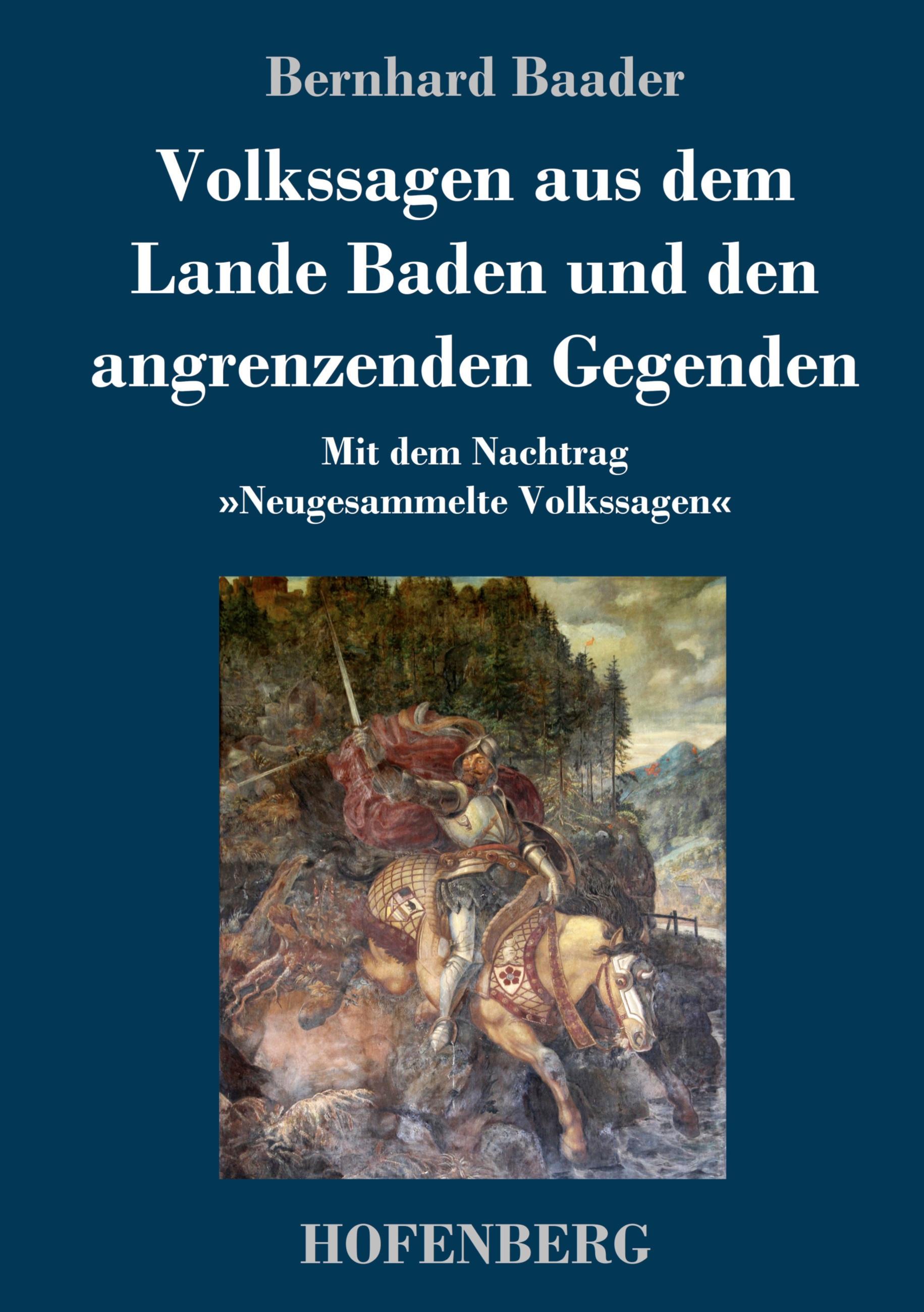 Vorderes Coverbild Volkssagen aus dem Lande Baden und den angrenzenden Gegenden