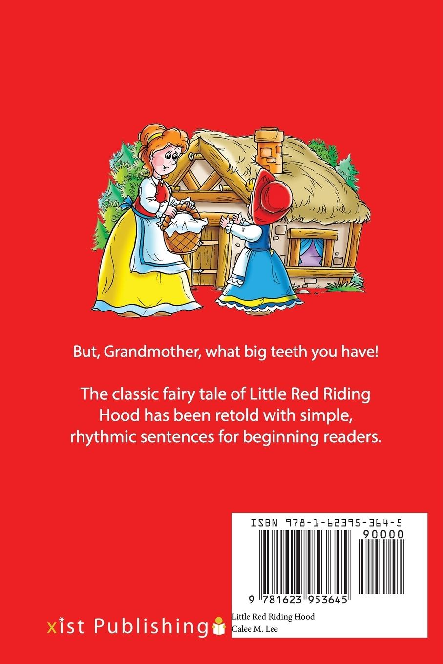 Rückseitencover Little Red Riding Hood