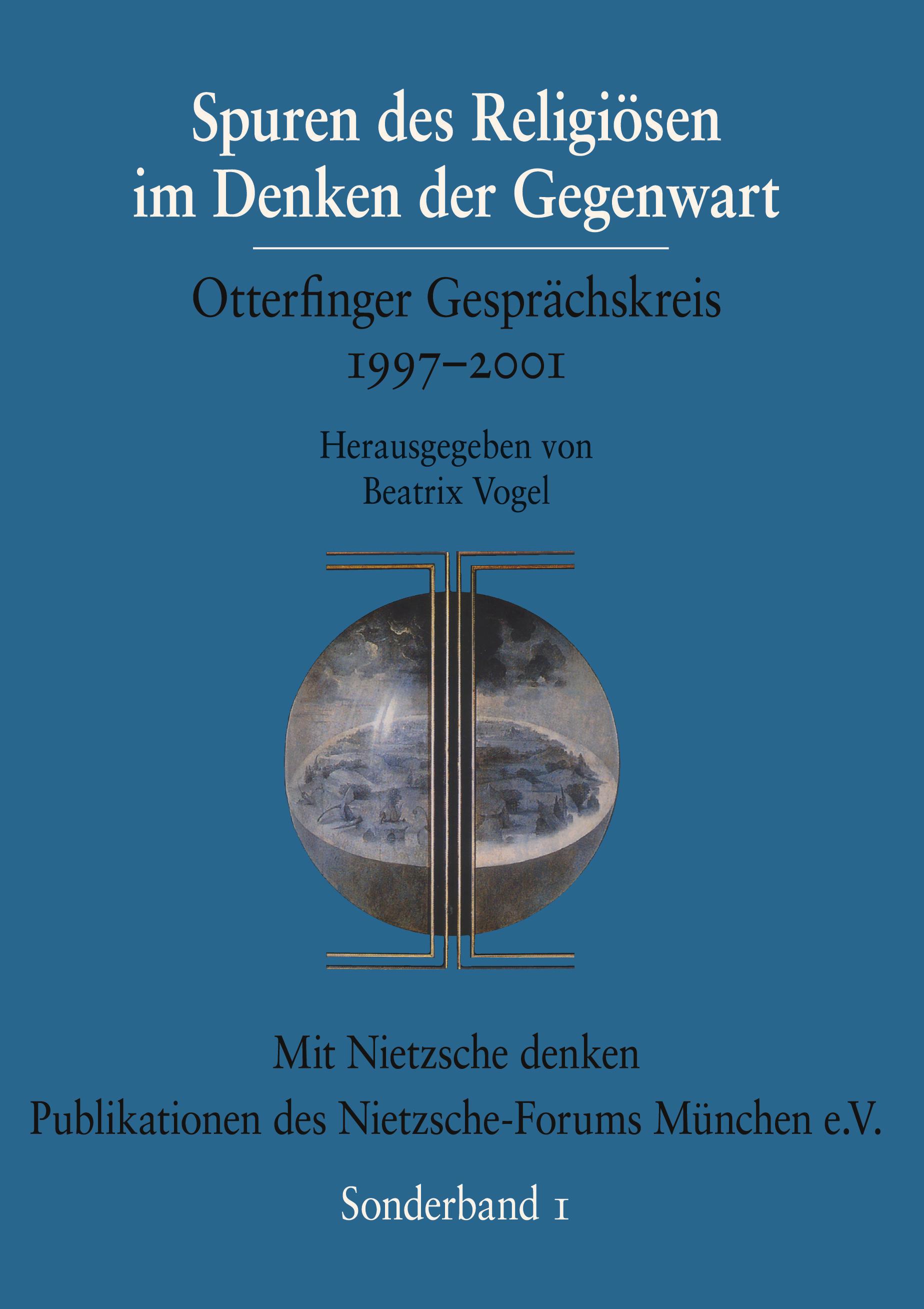 Vorderes Coverbild Spuren des Religiösen im Denken der Gegenwart