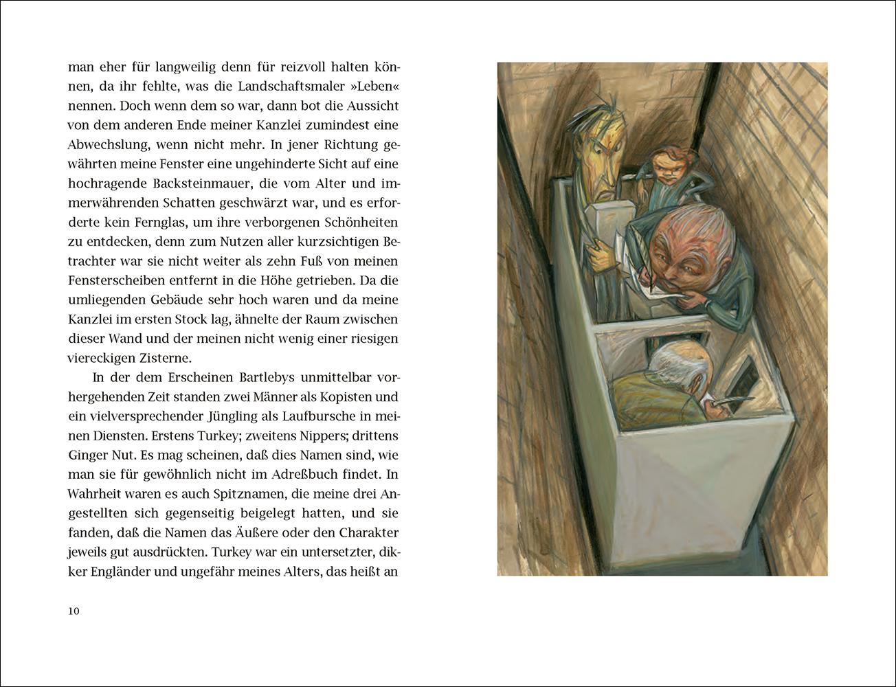 Beispielinhalt (Bild) Bartleby, der Schreiber