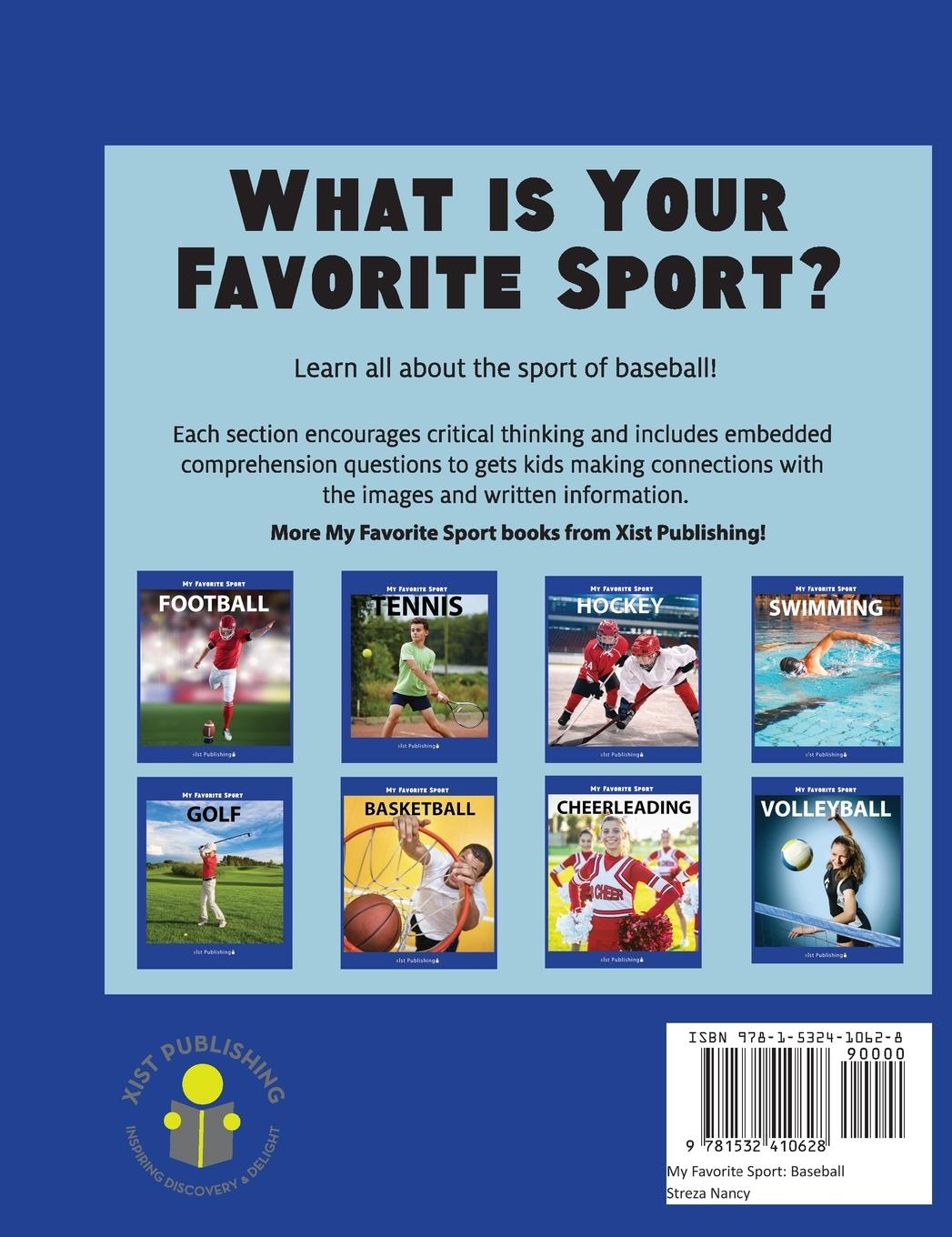 Rückseitencover My Favorite Sport