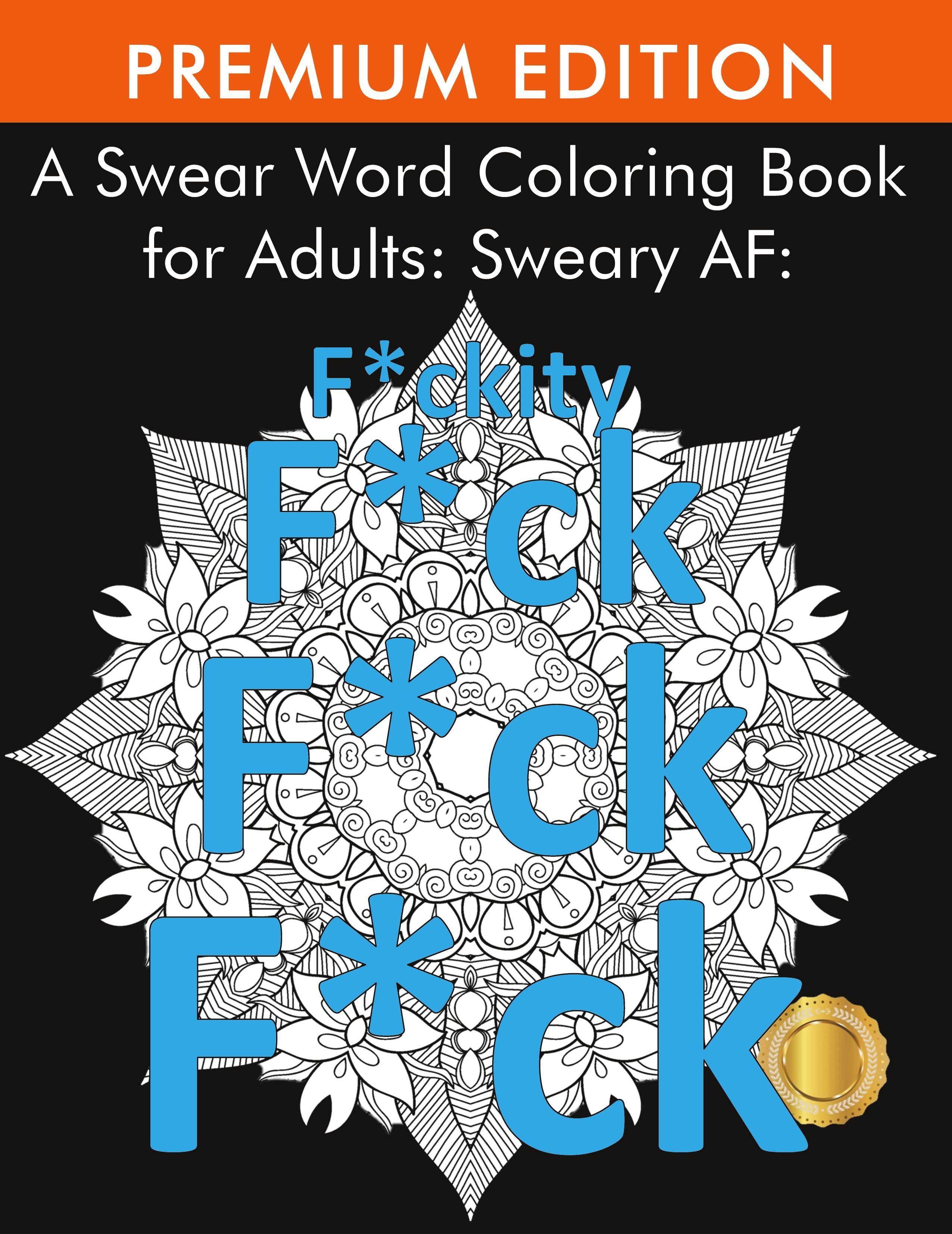 Vorderes Coverbild A Swear Word Coloring Book for Adults