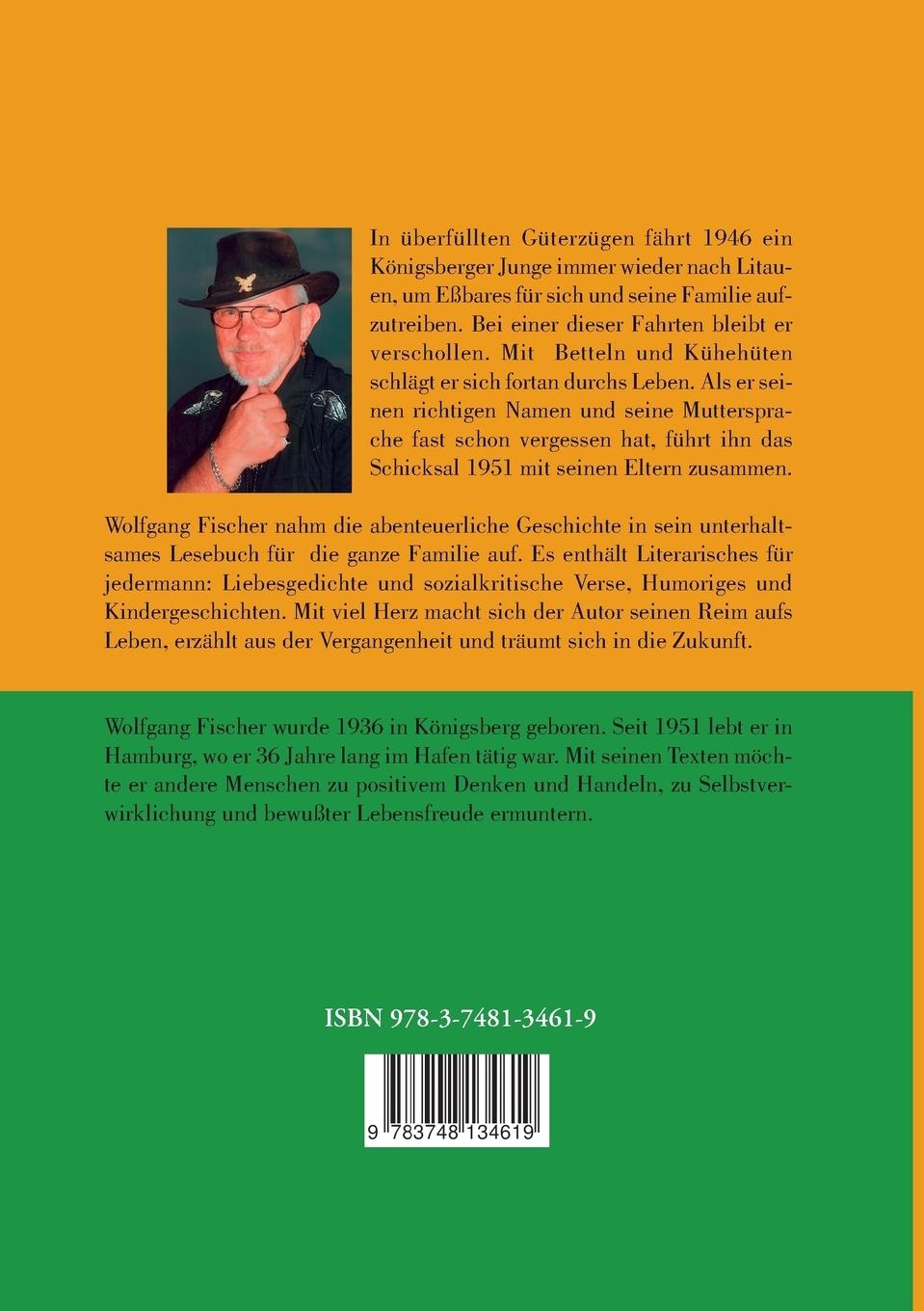 Rückseitencover Vom wundersamen Wesen Mensch