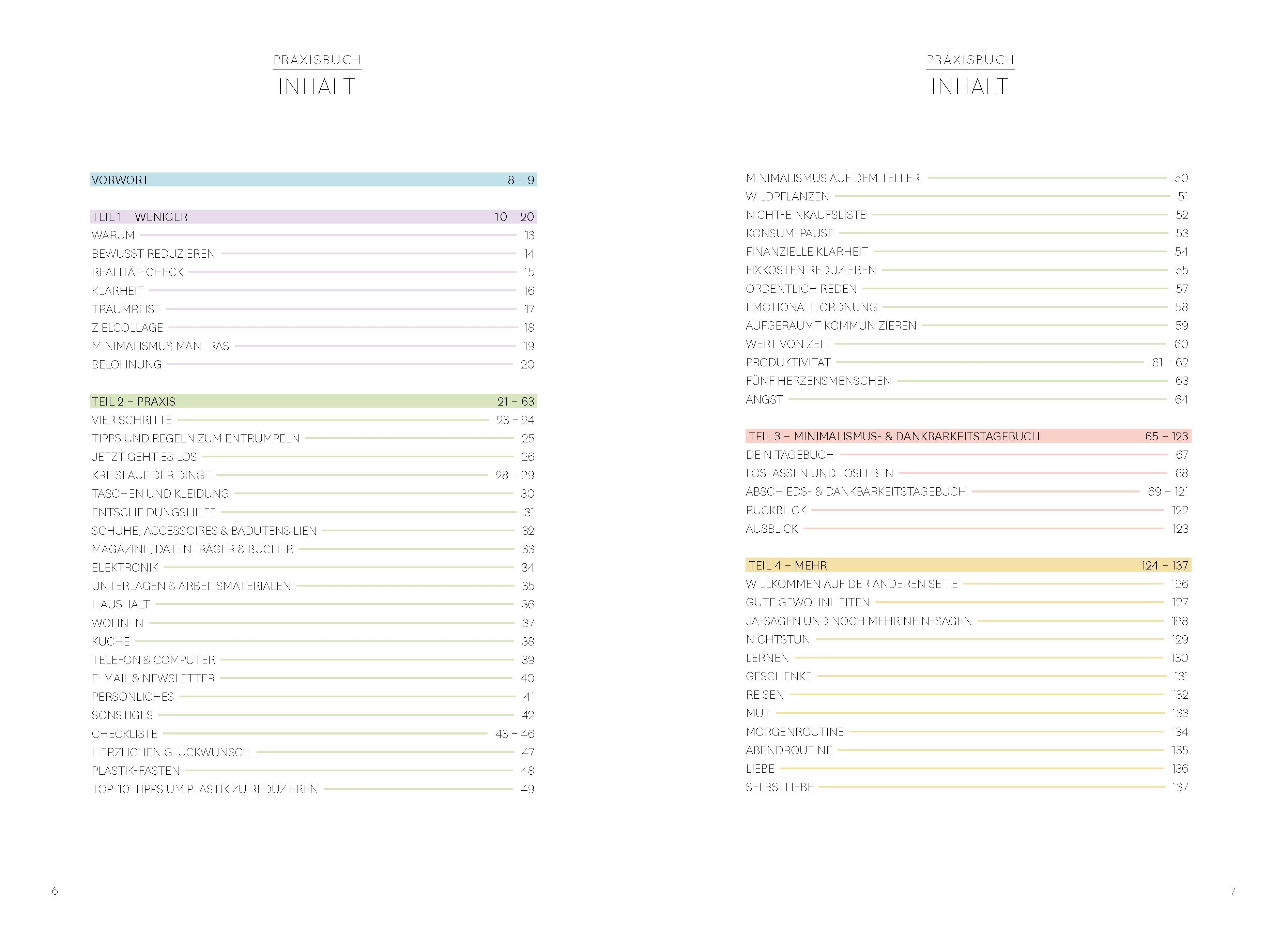 Beispielinhalt (Bild) Einfach leben - Der Praxis-Coach