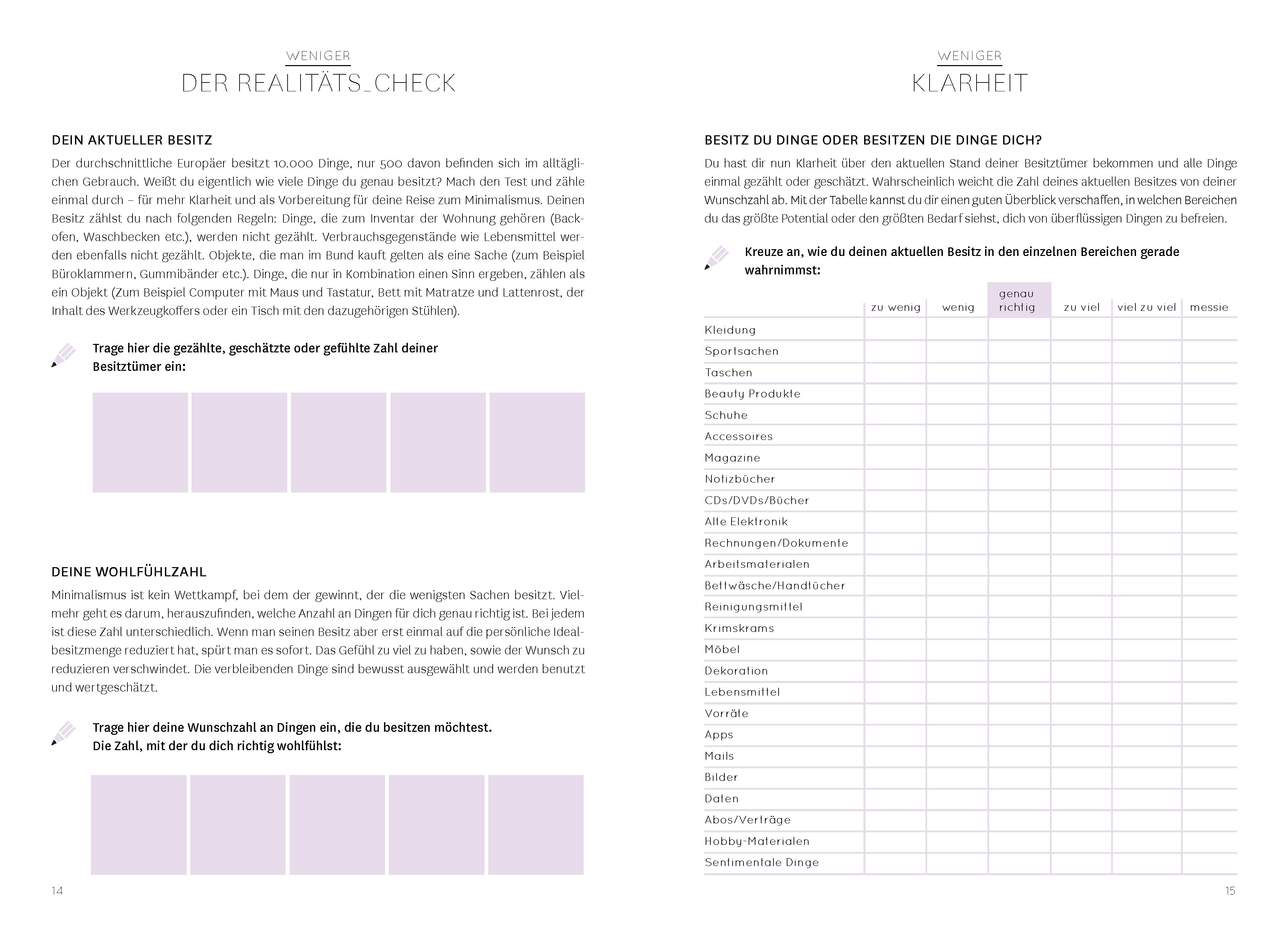 Beispielinhalt (Bild) Einfach leben - Der Praxis-Coach
