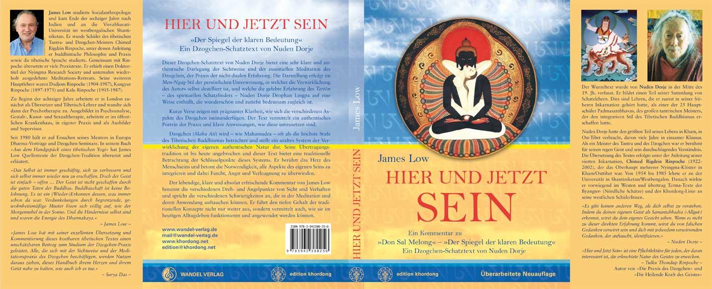 Rückseitencover Hier und Jetzt Sein