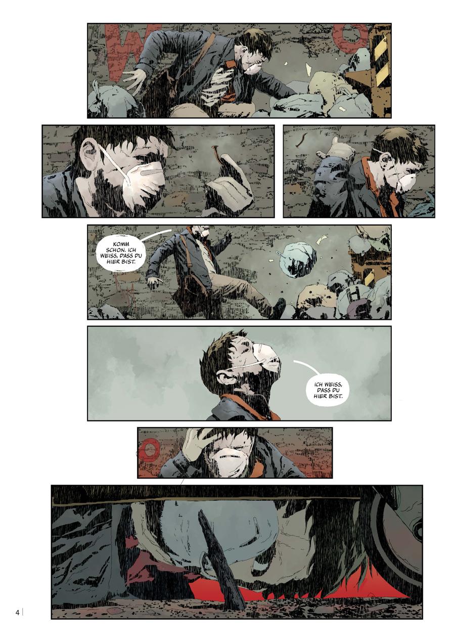 Beispielinhalt (Bild) Gideon Falls 01. Die Schwarze Scheune