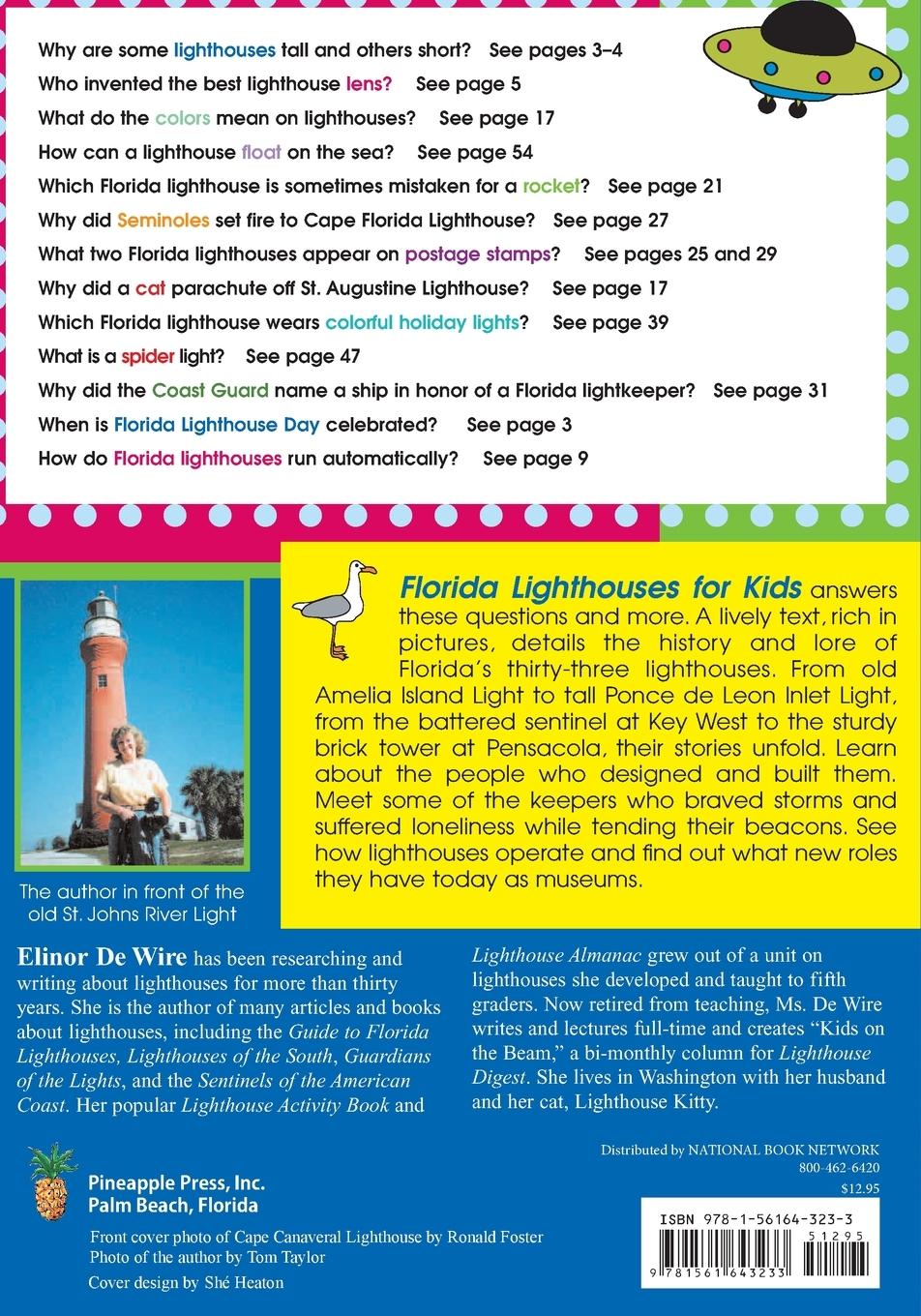 Rückseitencover Florida Lighthouses for Kids