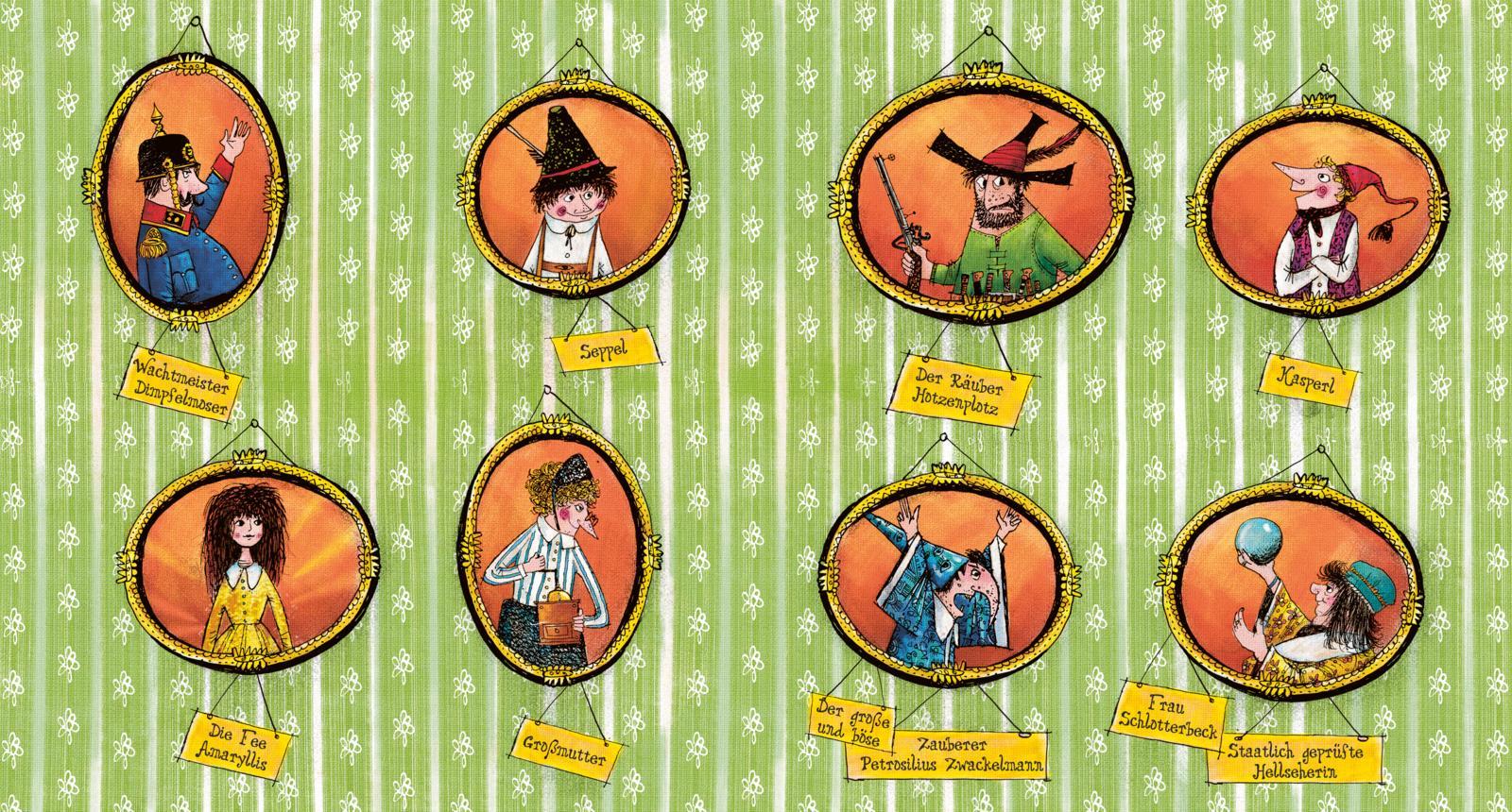 Beispielinhalt (Bild) Der Räuber Hotzenplotz: Alle meine Räuberfreunde