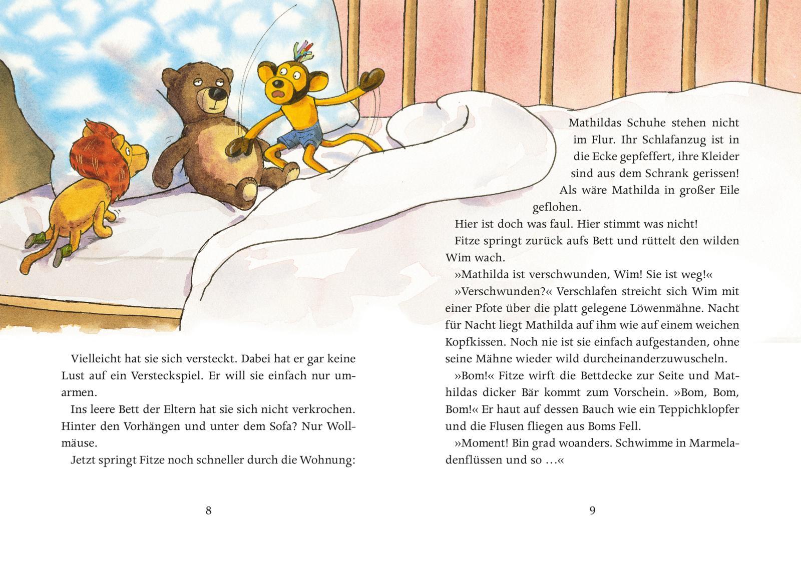 Beispielinhalt (Bild) Drei Helden für Mathilda