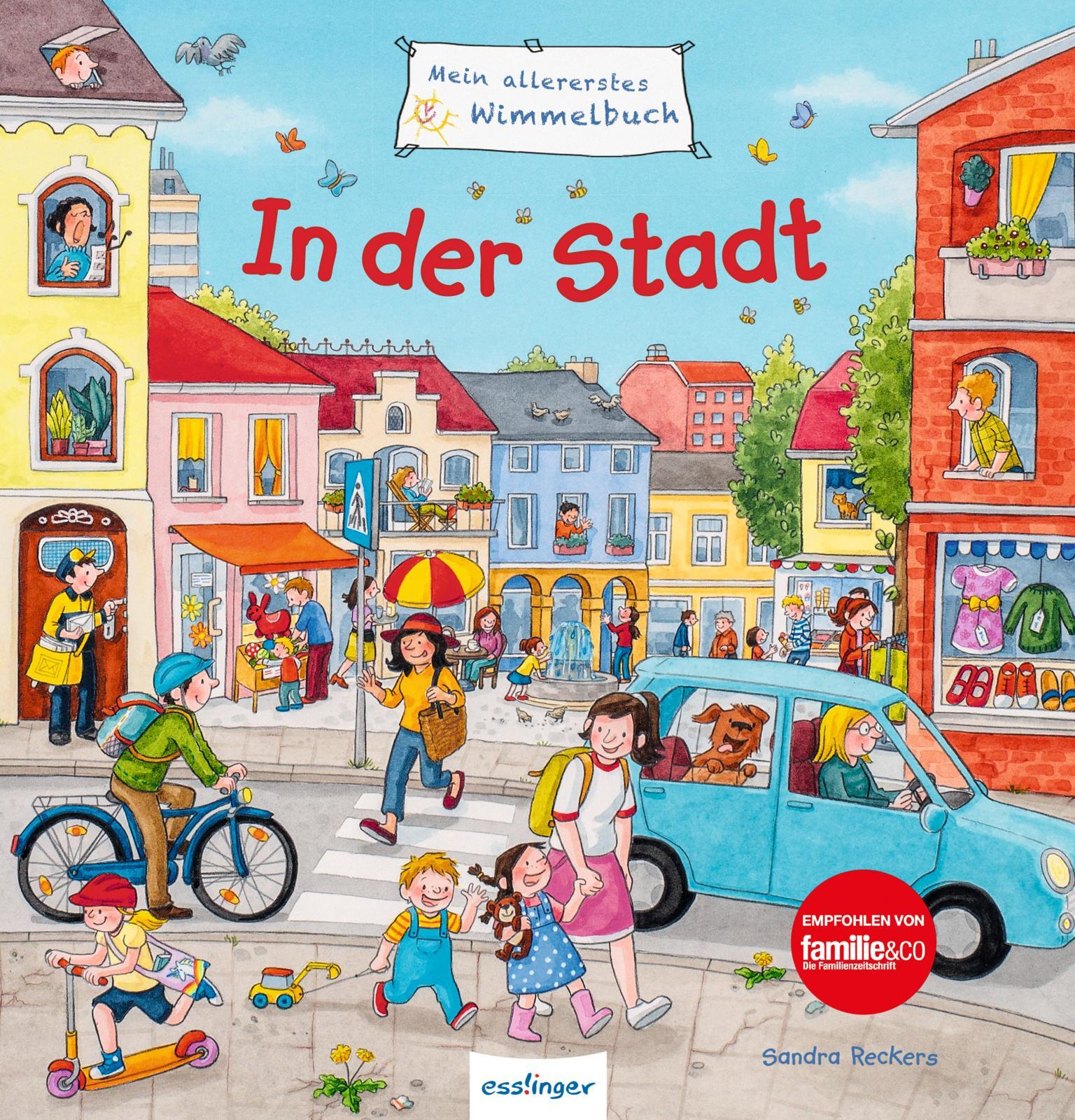Vorderes Coverbild Mein allererstes Wimmelbuch: In der Stadt