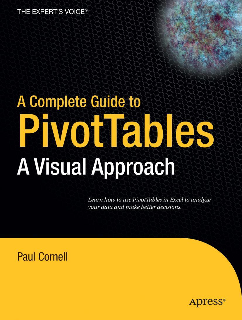 Vorderes Coverbild A Complete Guide to PivotTables