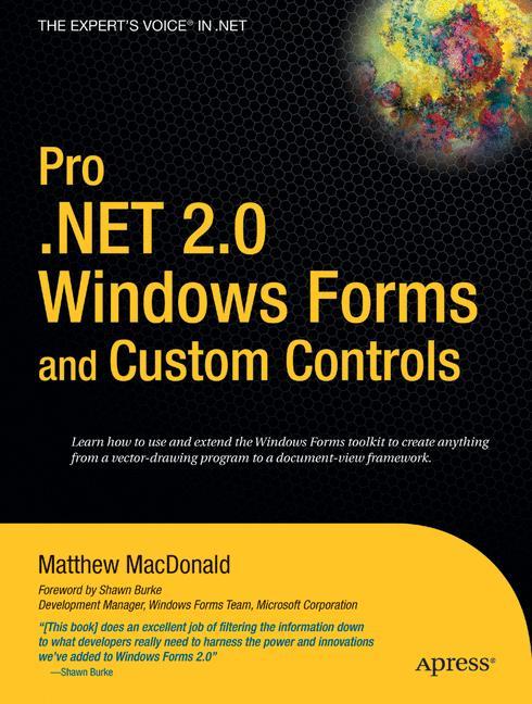 Vorderes Coverbild Pro .Net 2.0 Windows Forms and Custom Controls in C