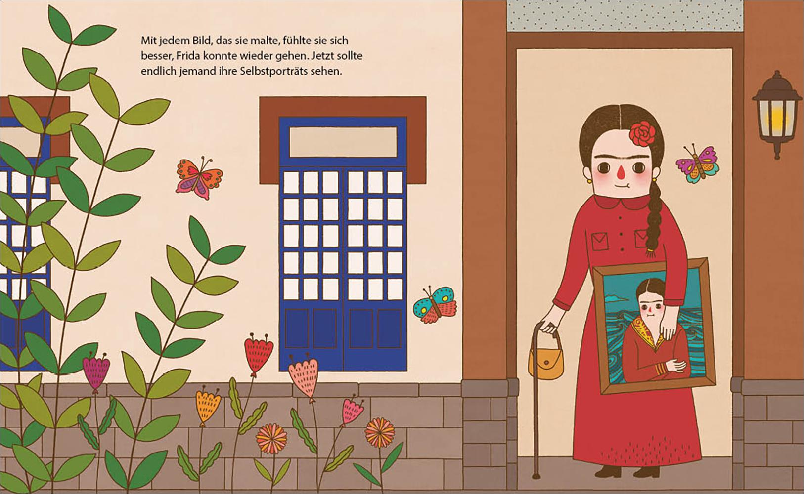 Beispielinhalt (Bild) Frida Kahlo