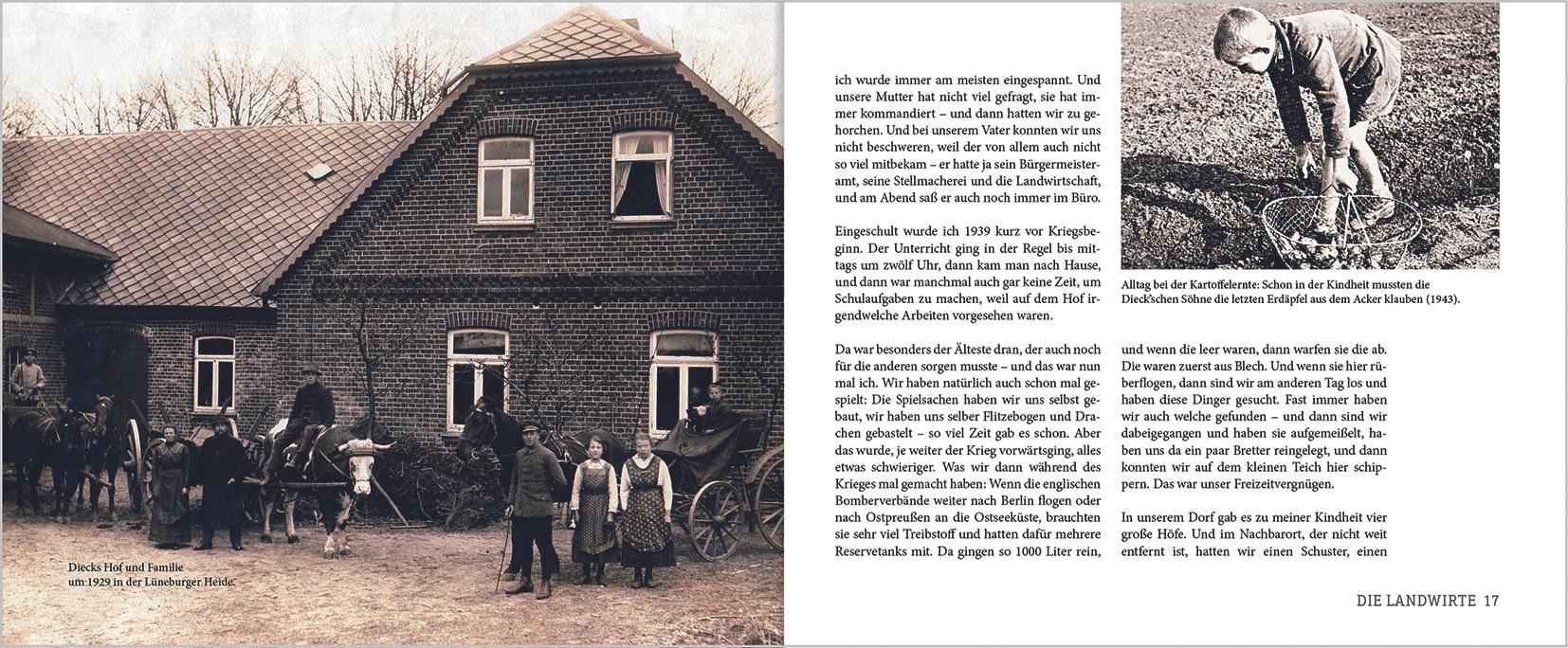 Beispielinhalt (Bild) Als der Trecker kam und das Pferd verschwand