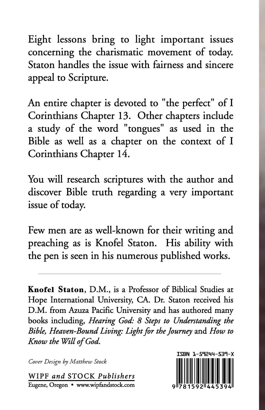 Rückseitencover Spiritual Gifts for Christians Today