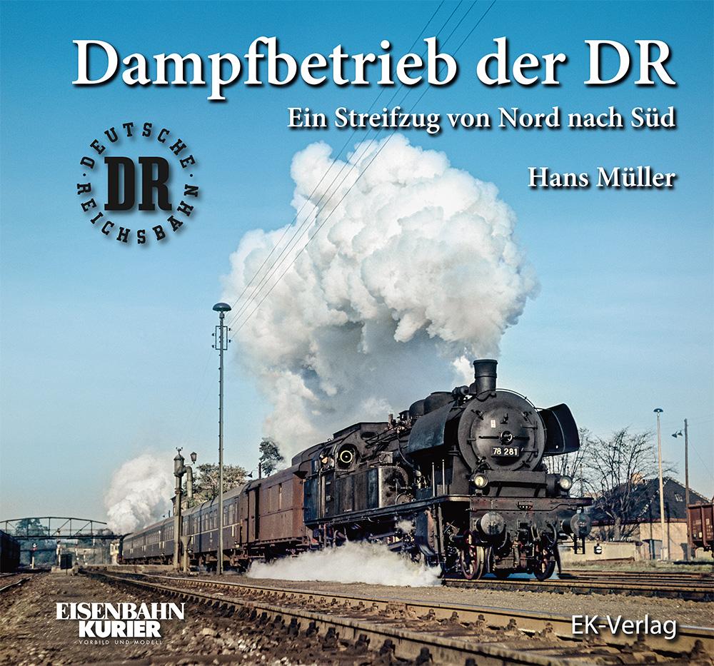 Vorderes Coverbild Dampfbetrieb der DR