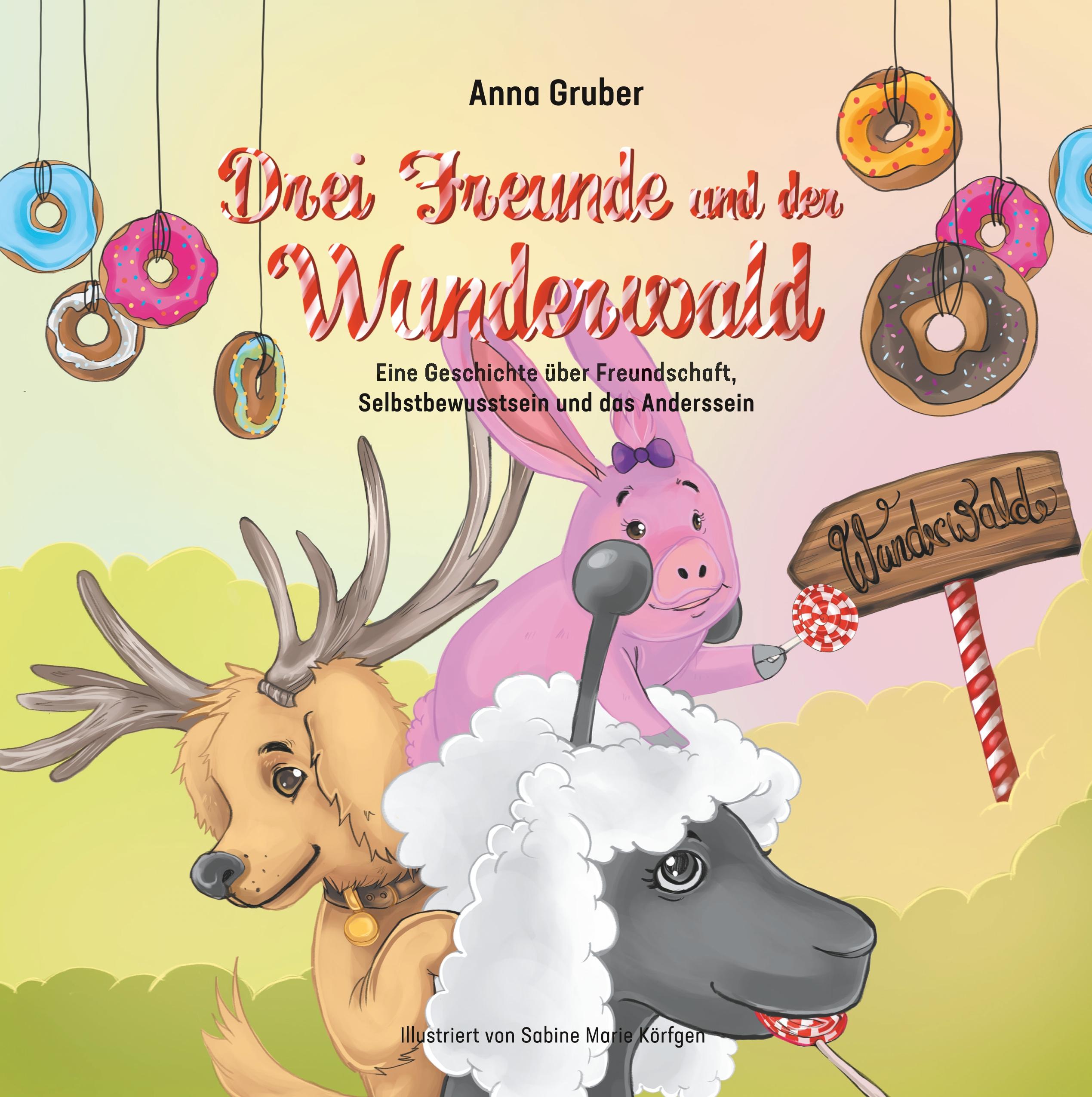 Vorderes Coverbild Drei Freunde und der Wunderwald