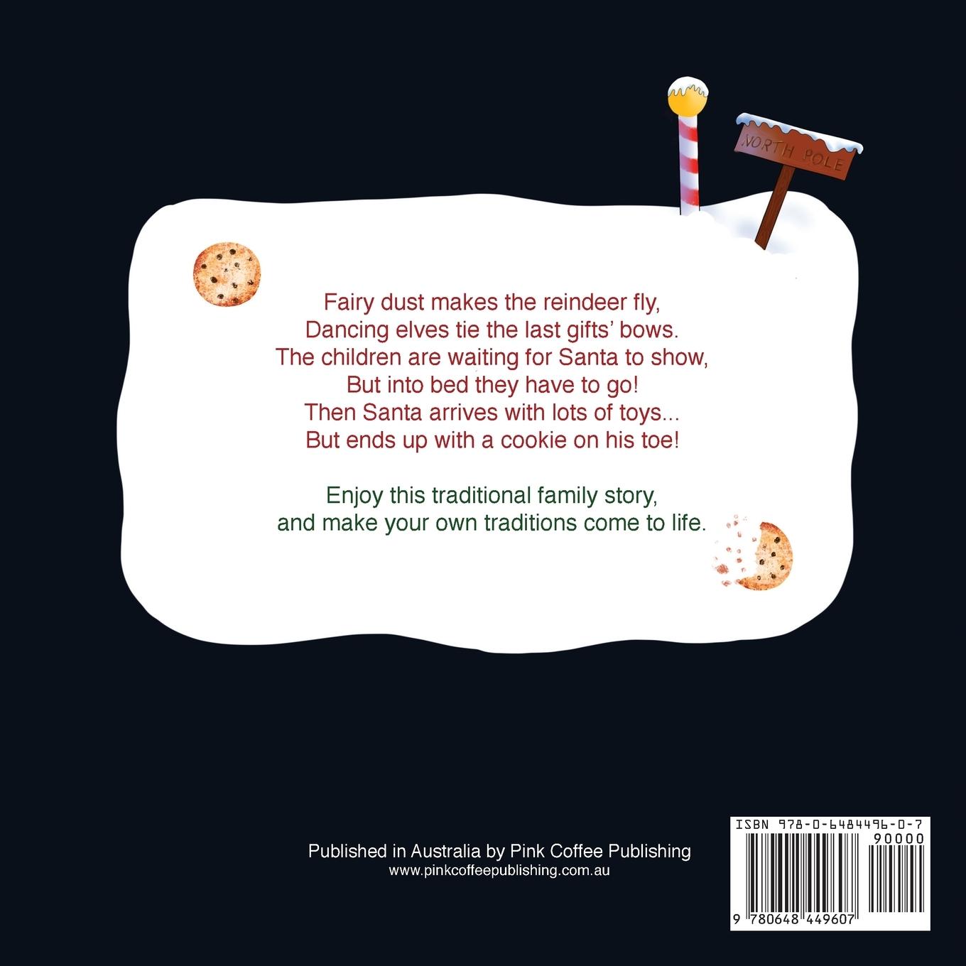 Rückseitencover Ho, Ho, Ho, I have a Cookie on my Toe