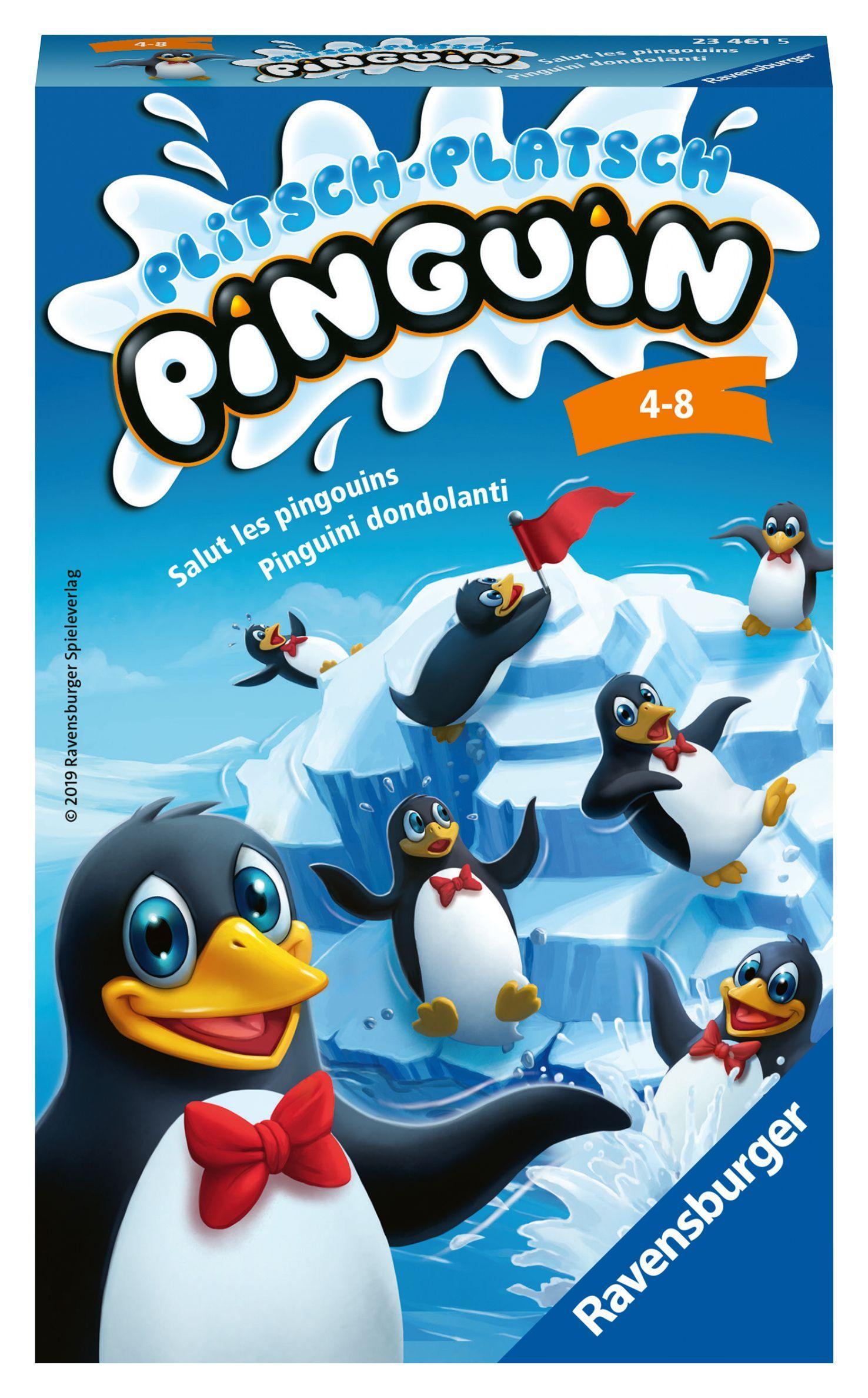 Vorderes Coverbild Plitsch Platsch Pinguin