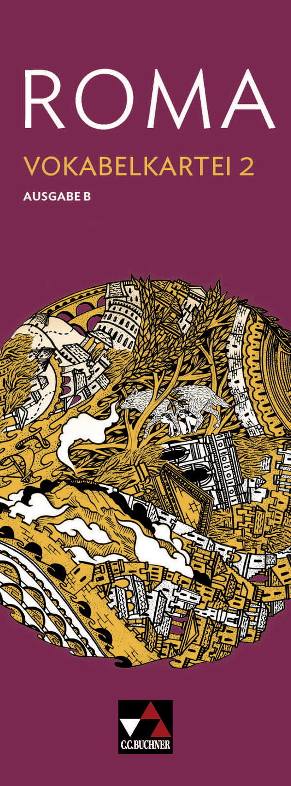 Vorderes Coverbild ROMA B Vokabelkartei 2