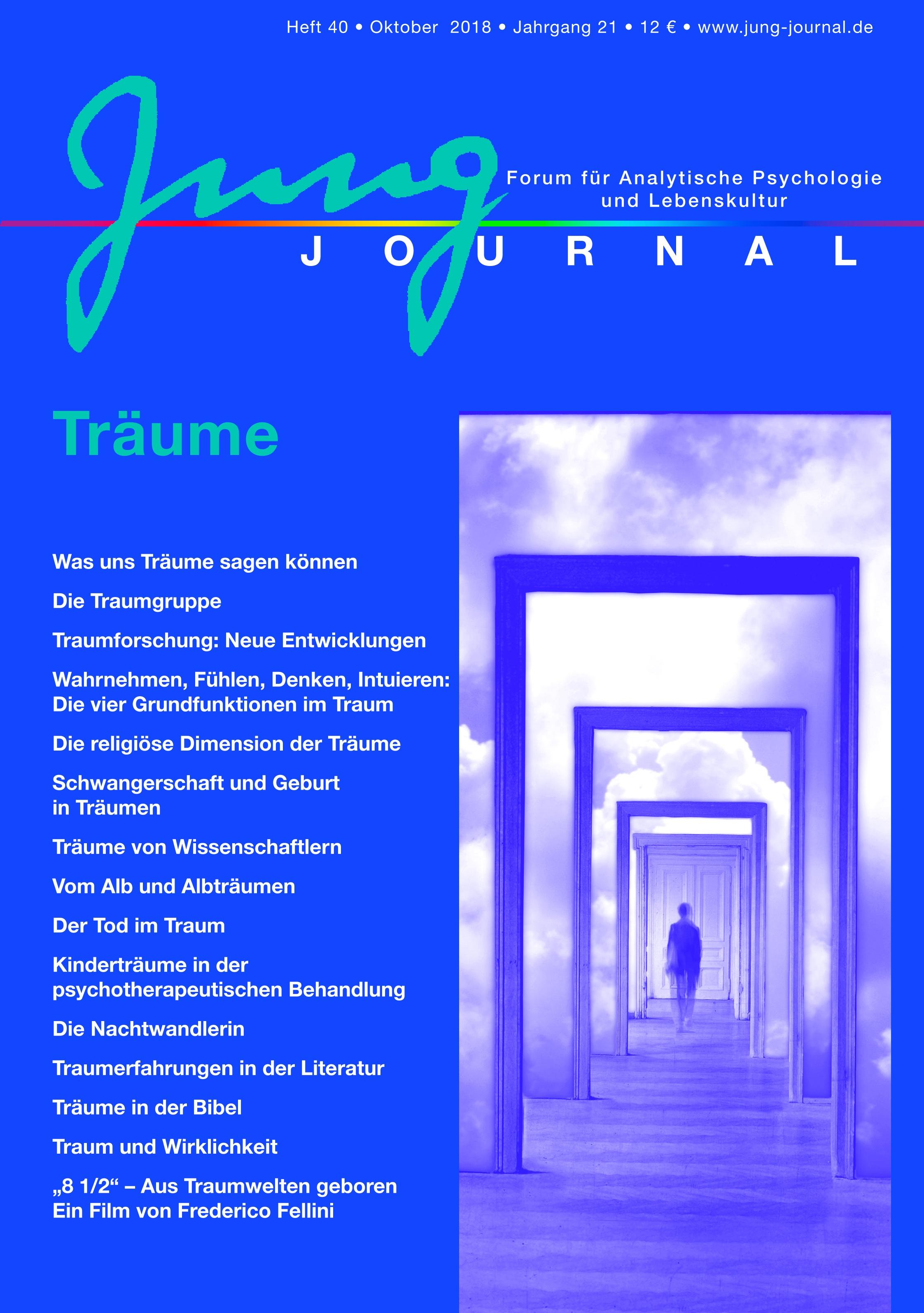 Vorderes Coverbild Jung Journal Heft 40: Träume