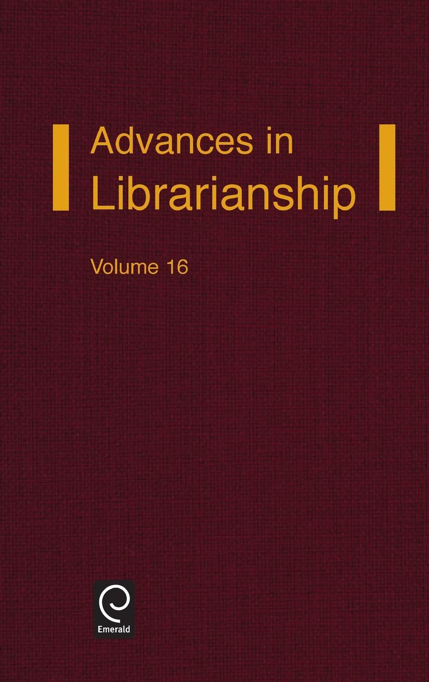 Vorderes Coverbild Advances in Librarianship