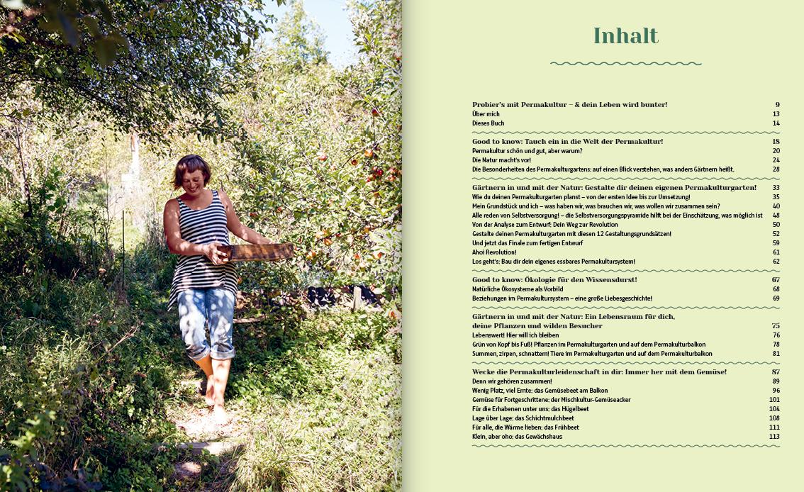 Beispielinhalt (Bild) Permakultur - Dein Garten. Deine Revolution.