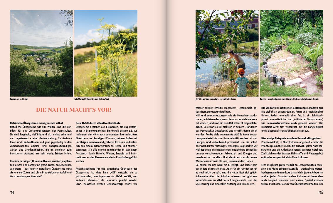 Beispielinhalt (Bild) Permakultur - Dein Garten. Deine Revolution.