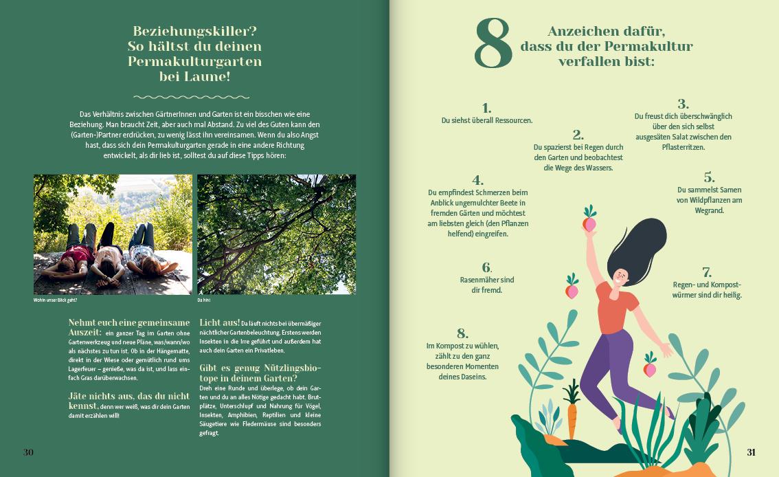 Beispielinhalt (Bild) Permakultur - Dein Garten. Deine Revolution.