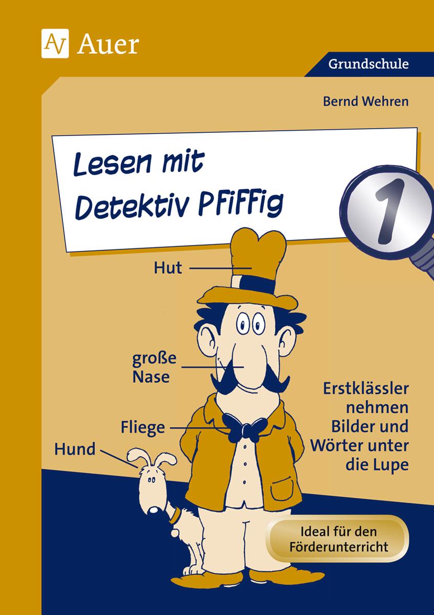 Vorderes Coverbild Lesen mit Detektiv Pfiffig, Klasse 1
