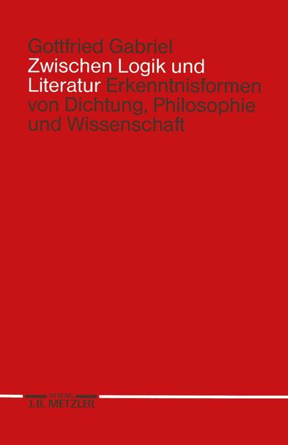 Vorderes Coverbild Zwischen Logik und Literatur