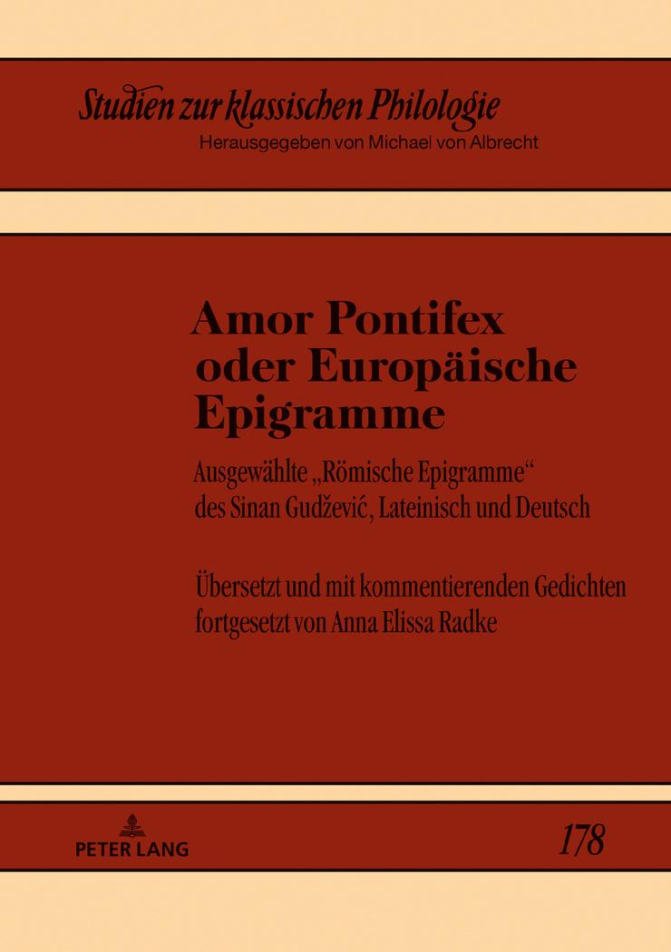 Vorderes Coverbild Amor Pontifex oder Europäische Epigramme
