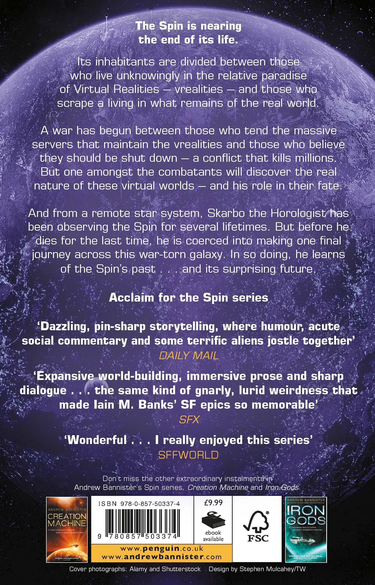 Rückseitencover Stone Clock