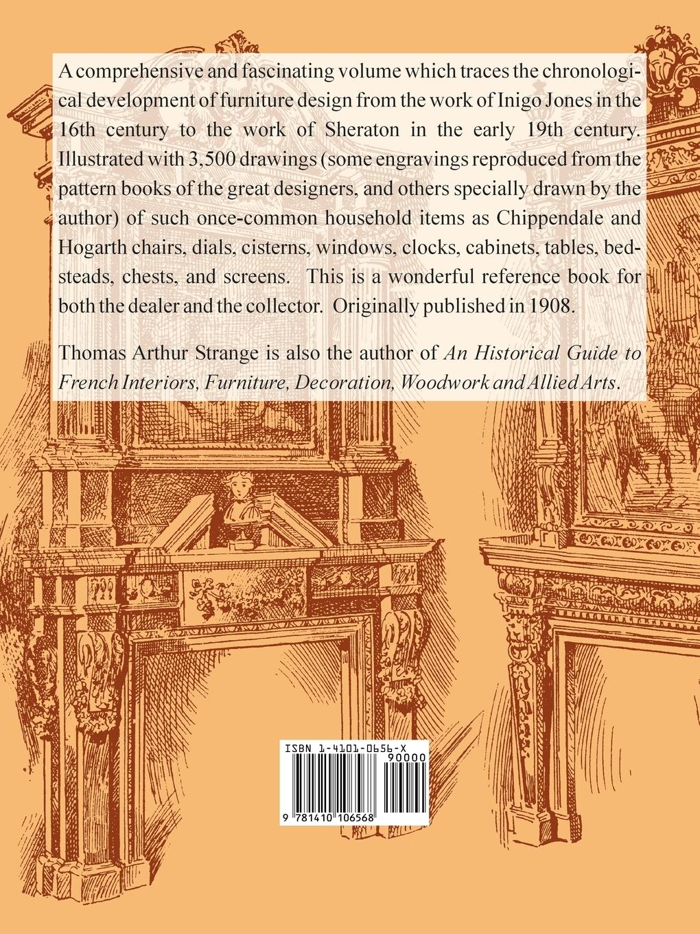 Rückseitencover English Furniture Decoration Woodwork and Allied Arts